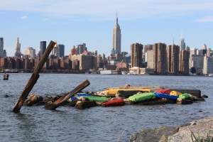 Empire state building depuis Wiliamsburg