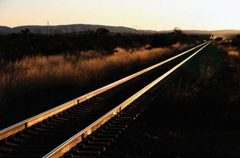 AUSTRALIE Pilbara iron train Western Australia 2009