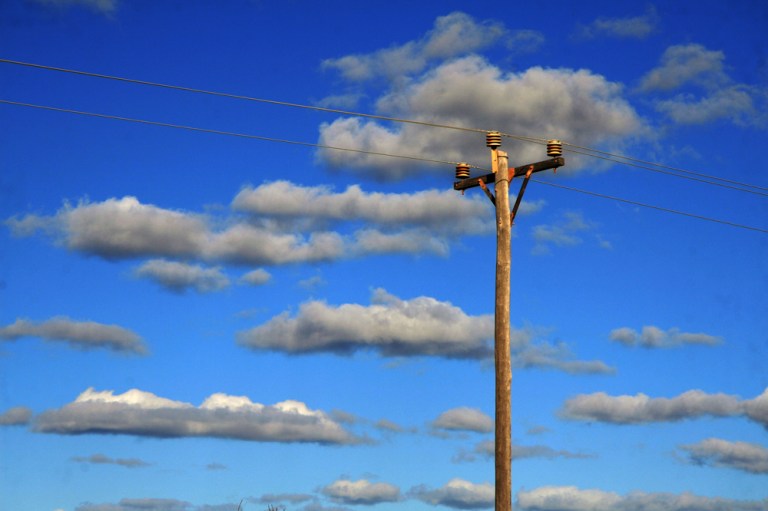 AUSTRALIE Poteau electrique Kalbarri WA 2009