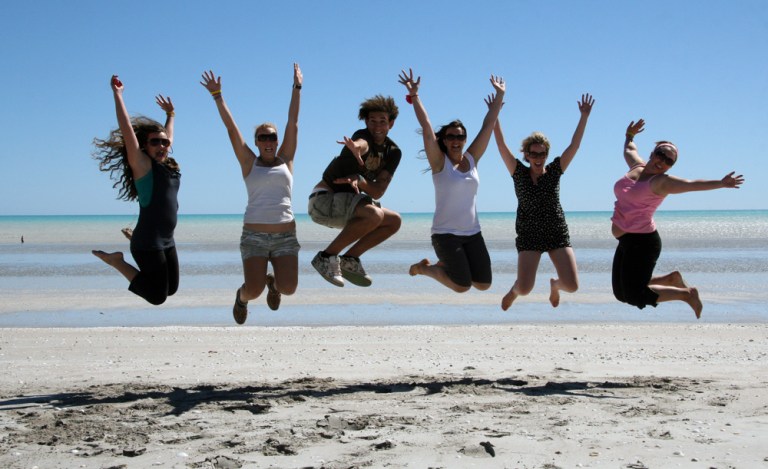 AUSTRALIE Saut 80 Miles beach Western Australia 2009