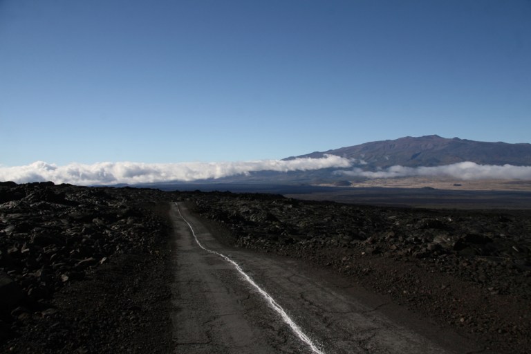 HAWAII Mauna Kea et route