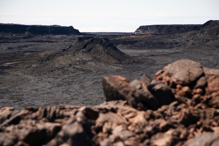 HAWAII Moku aweoweo caldera du Mauna Loa